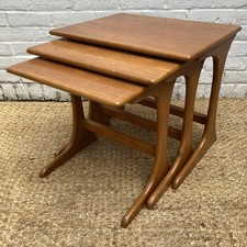 Vintage Midcentury Teak Nest of Tables