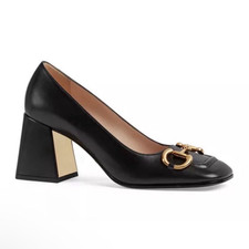 Gucci Malaga Kid Horsebit Pump