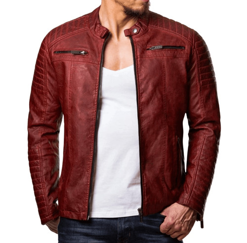 Men genuine cowhide - genuine, leather