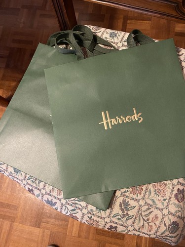 Harrods green gift - green, carrier