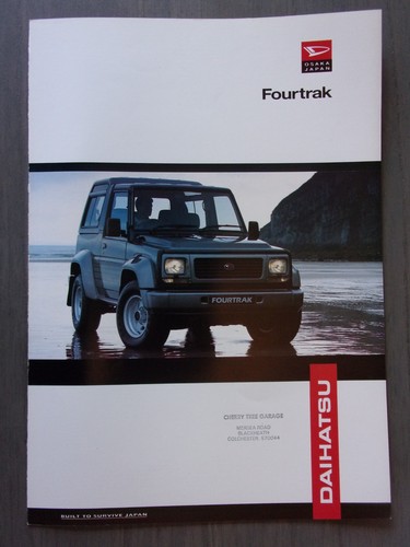Daihatsu fourtrak independent - fourtrak,