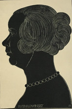Ruth Lowinsky by Eric Gill -
