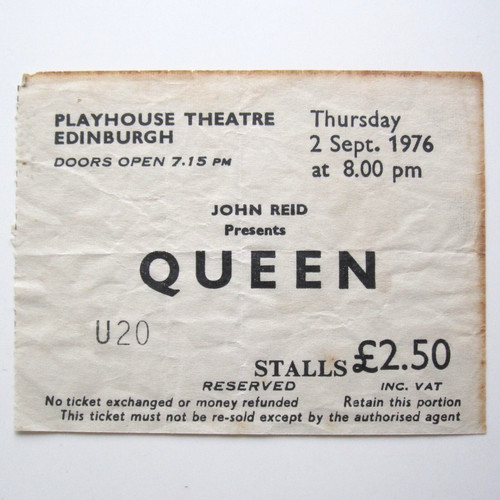 Queen 1976 playhouse - queen, theatre