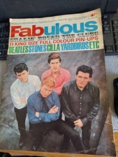 FABULOUS Magazine 27 JUNE 1964 VG COND SEARCHERS COVER ROLLING STONES CENTREFOLD