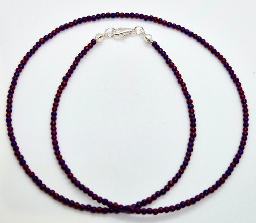 Metallic purple micro bead - purple,