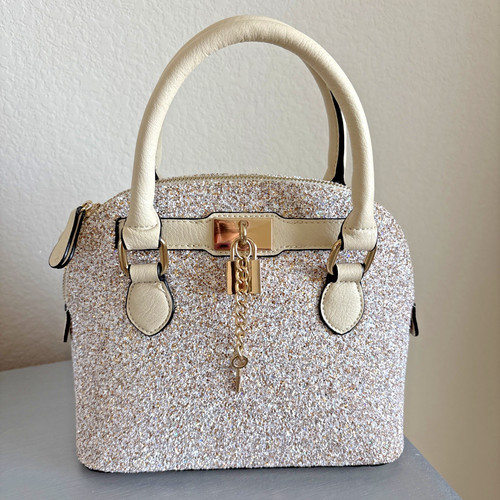 Aldo sparkly barland satchel - sparkly,