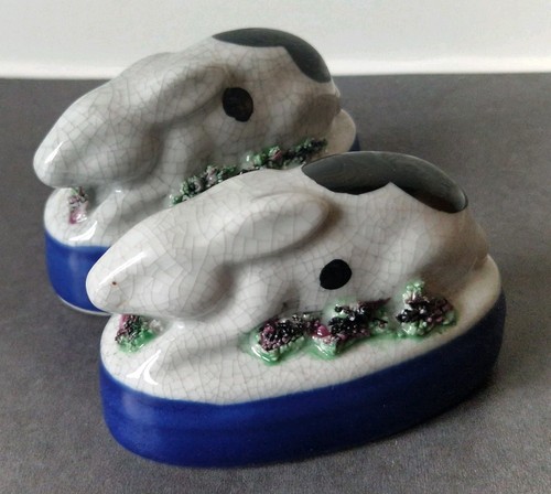 Pair old staffordshire - pair,