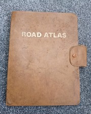 Leather Bound Road Atlas Of