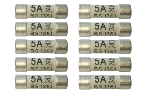 Consumer unit fuses - 5a,
