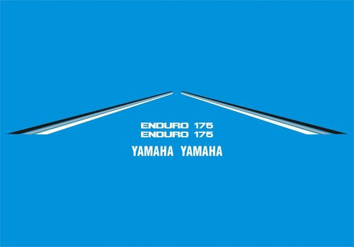 Yamaha dt175 1979 decal kit - mx,
