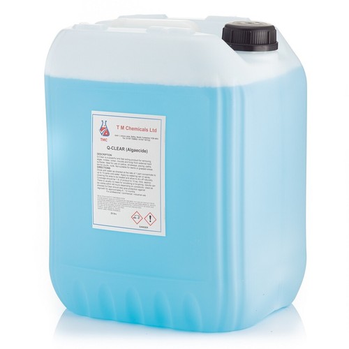 Clear algae cleaner - "q,