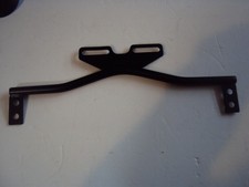 Bare Black Spotlight Indicator Mounting Bar Honda Yamaha Suzuki Motorcycles