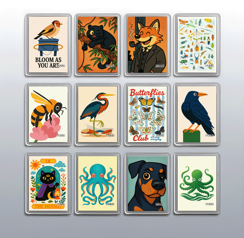 Creative travel magnet - travel,