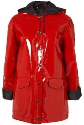 Men red mac black - black, pvc