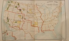 1900 color printed - , map