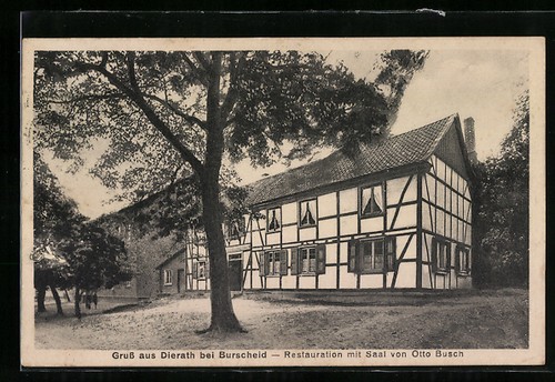Postcard dierath restoration - dierath,,