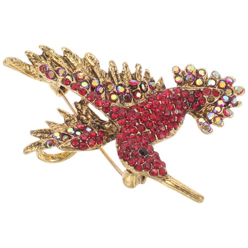 Bird collar brooch - ,
