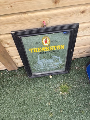 Vintage theakstons pub - vintage, mirror