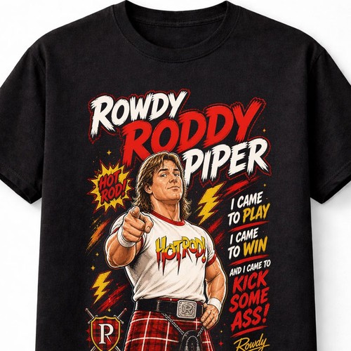 Rowdy roddy piper - rowdy, hot
