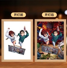 3D LED Anime Night Light Box