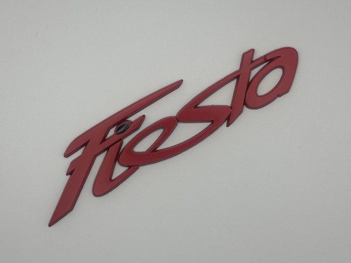 Ford fiesta red letters badge - ford,