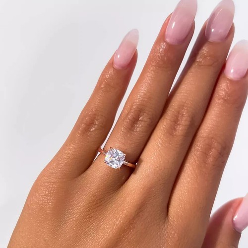 Women solitaire ring - solitaire,