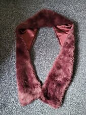Linea House of Fraser Faux Fur Purple Scarf Evening Wear