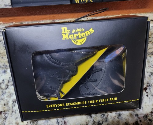 Martens infant booties - dr.,