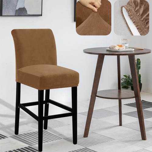 Velvet bar stool covers - bar,