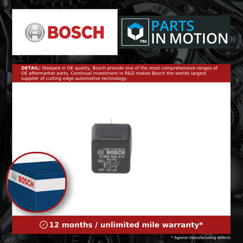 Relay fits bmw 628 - fits, e24