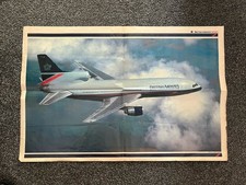 British Airways Lockheed L-1011-500 TriStar poster G-BLUS 
