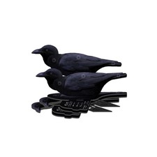 FUD Fold Up Decoys Crow 6pk  REVOLUTIONARY FOLD UP BIRD DECOY: At FUD, we set o