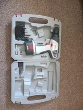Used Performance Power 14.4v Impact Driver With Charger Spare Battery And Bits