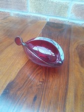 Red  Glass Decorative Art