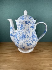 Large 9 inch Blue & White