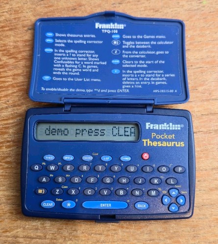 Franklin pocket thesaurus - franklin,