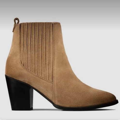Ladies clarks west low - , suede