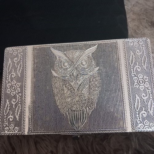Jewellery box owl design - box,