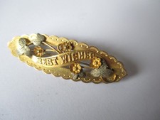 Victorian brooch - Best Wishes