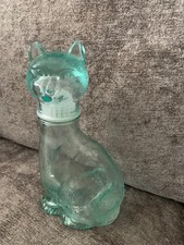 Vintage Cat shape bottle Empoli Genie, Italian
