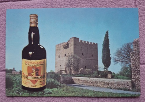 Postcard kolossi castle - -,
