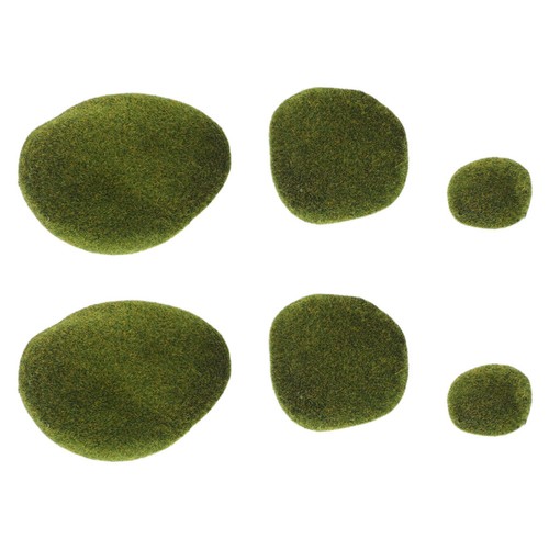 Pcs moss rocks for crafting - moss,