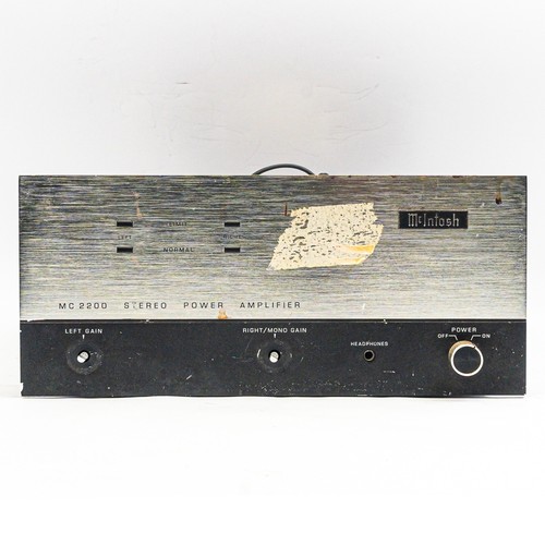 Mcintosh mc2200 200 watt - mc2200, 200-watt
