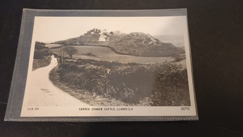 Postcard llandeilo carreg - llandeilo.,