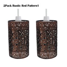 Drum style Metal light Shades