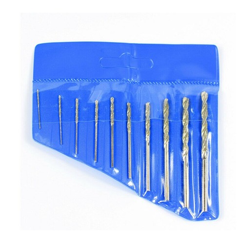 Twist drill bits for 4 - twist, 0.8-4.0mm
