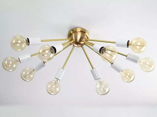 Handmade brass flush - handmade, mount