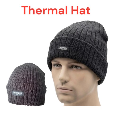 Men beanie hat thermal - men,
