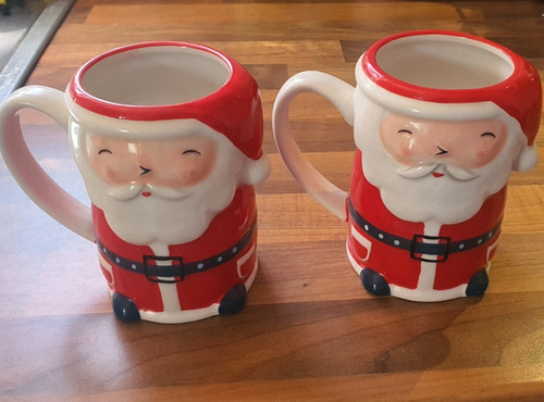 Santa christmas mugs - santa,