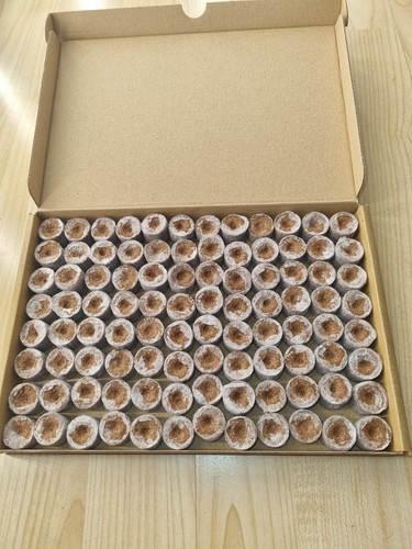 Coco coir discs - coco, discs/compost